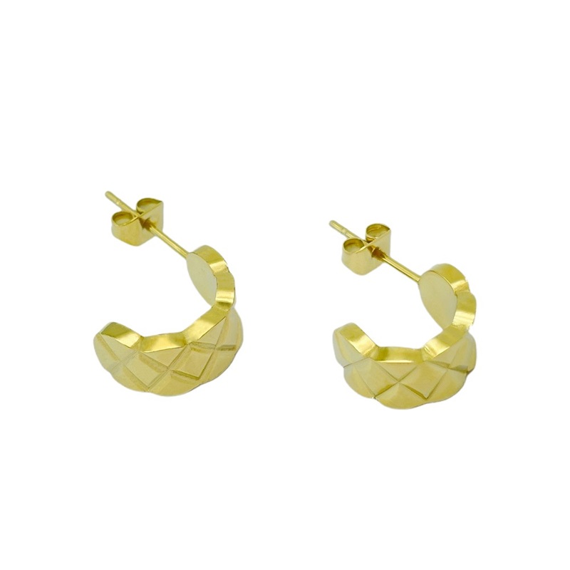 MIYA elegant gold stud earrings